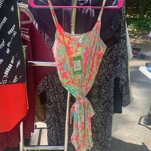 Pink Lilly Pulitzer Deanna Romper